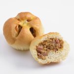ham&pork bun-snackbox-สแน็คบ๊อกซ์-จัดเลี้ยง-catering-สัมมนา-ประชุม-ขนมปัง-ขนมเบรค-อาหารว่าง-เค้กไข่ไต้หวัน-lunchbox-CoffeeBreak-foodstallmenu