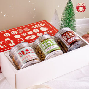 Set ขนมปีใหม่ 3 กระปุก ปั้นลี่เบเกอรี่Panlee Bakery 2
