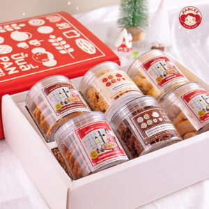 Set ขนมปีใหม่ 6 กระปุก ปั้นลี่เบเกอรี่Panlee Bakery 2